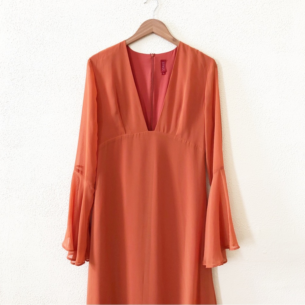 STAUD Luca Dress in Spice L - Picture 3 of 6